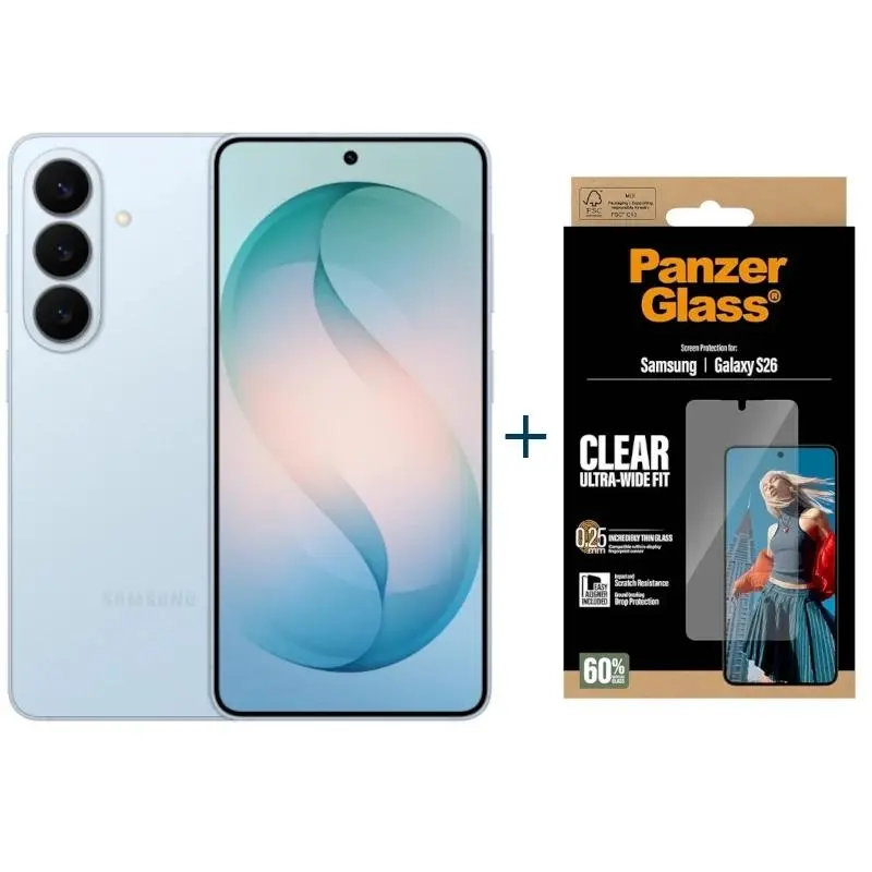 Samsung Galaxy S26 5G 256GB 12GB Blue + Protector Panzer