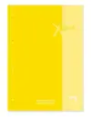 PACSA RECAMBIO 100H A4 ENCOLADO 90GR 5X5 + GRECA 4 TALADROS RECAMBLOCK AMARILLO