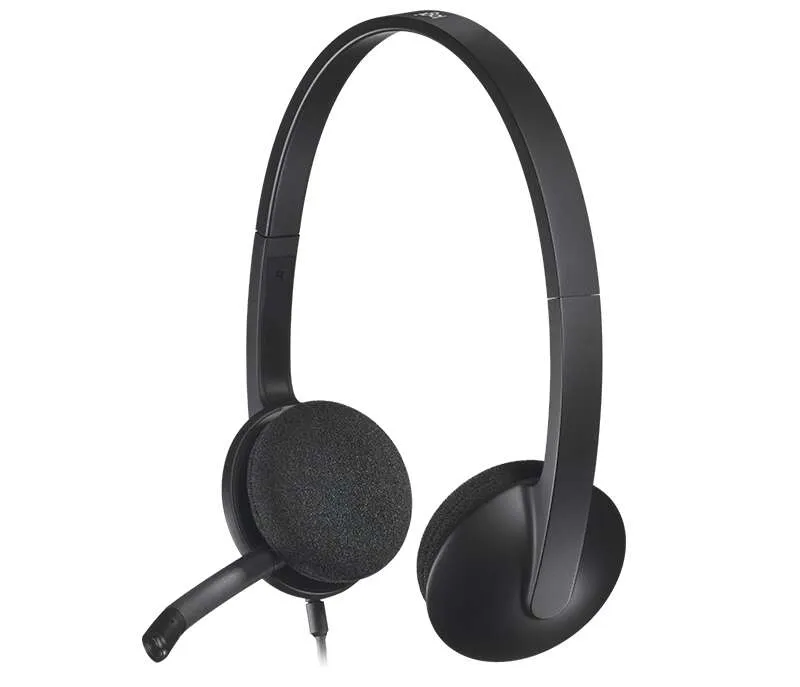 Logitech H340 USB Headset - Audio de Calidad y Comodidad