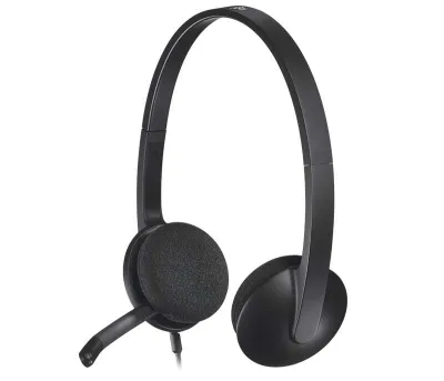 Logitech H340 USB Headset - Audio de Calidad y Comodidad