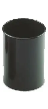 Faibo Cubilete Portalápices Plástico Opaco Negro