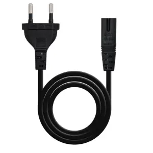 Nanocable Cable de Alimentación CEE7/16 Macho a C7 Hembra 2m Negro