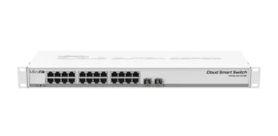 Mikrotik Css326-24G-2S+Rm Switch Gestionado Gigabit Ethernet (10/100/1000) Energía Sobre Ethernet (Poe) 1U Blanco