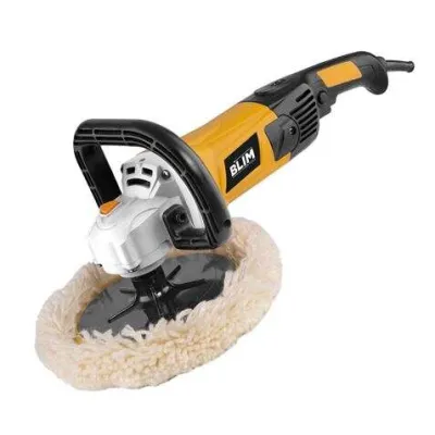 Blim Pulidora 180mm 1500W 600-3200 RPM Empuñadura Ergonómica Disco de Lana Incluido