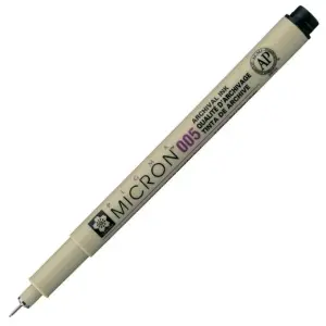Talens Pigma Micron 003 Rotulador 0.15mm Negro