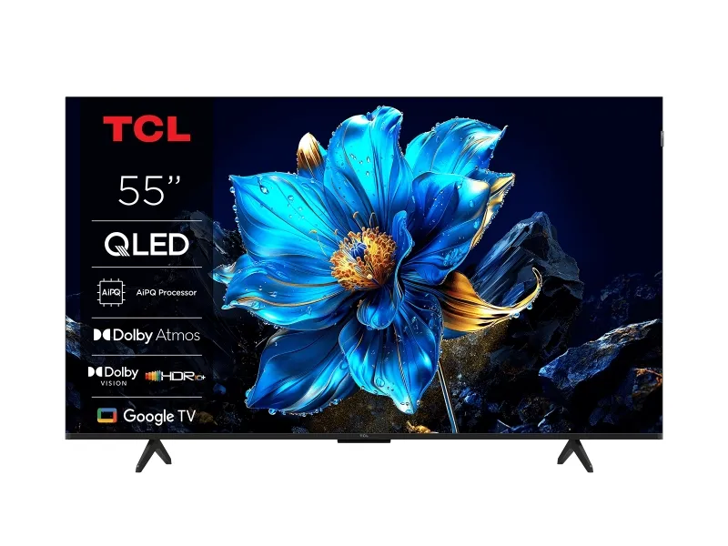 Tcl 55P7K Televisor Smart Tv 55" Qled Ultrahd 4K Hdr - Google Tv - Wifi - Dolby Atmos - Dolby Vision - Game Accelerator