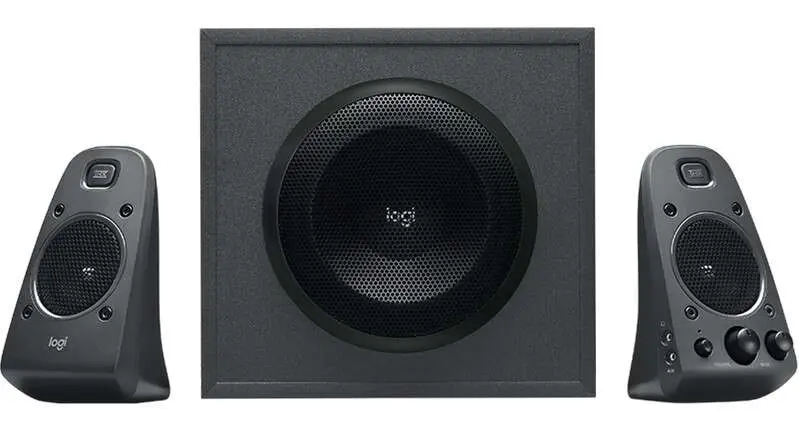 Logitech Z625 Altavoces 2.1 Thx 140W - Subwoofer 260W - 2X Entradas Jack 3.5 Mm - Entrada De Auriculares Y Rca - Color Negro