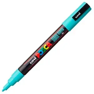 Posca Marcador PC-3M Punta Cónica 0,9 - 1,3 mm Verde Marino