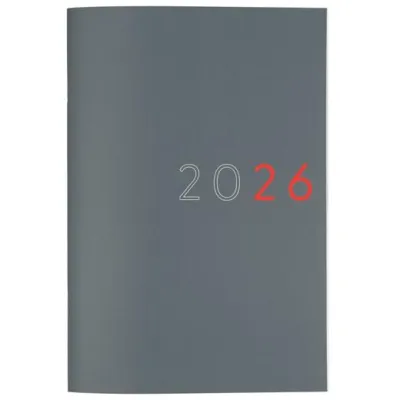 Finocam Planificador Agenda Y11-165x240mm Mes Vista Gris 2026
