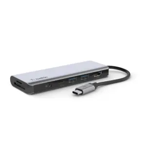 Belkin DOCKING USB-C AVC009BTSGY: Conectividad Completa y Rápida