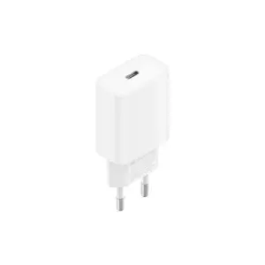 Xiaomi 20W Fast Charging Power Adapter Type C EU Cargador Rapido - Compatible con PD3.0 y QC3.0 - 20W de Potencia - Diseño Compacto - Puerto USB C - Seguro y Resistente - Color Blanco