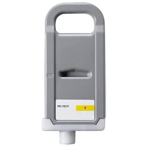 Canon Pfi701/Pfi301 Amarillo Cartucho De Tinta Pigmentada Generico - Reemplaza 0903B001/1489B001
