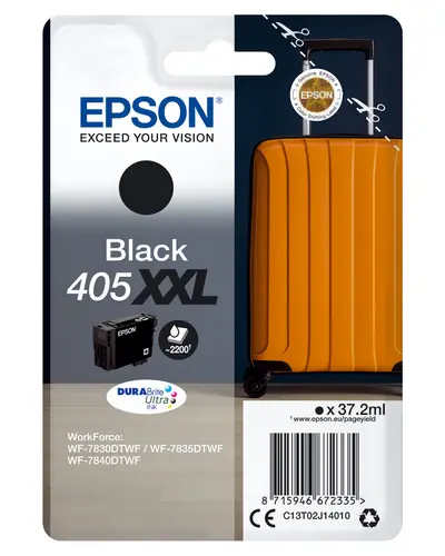 Epson 405Xxl Negro Cartucho De Tinta Generico - Reemplaza C13T02J14010