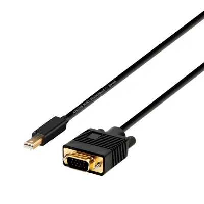 Aisens Cable Conversor Mini Displayport A Vga Dp/M - Vga/M Negro 2,0M