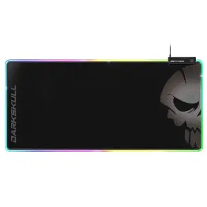 Spirit Of Gamer Alfombrilla DarkSkull RGB + HUB XXXL