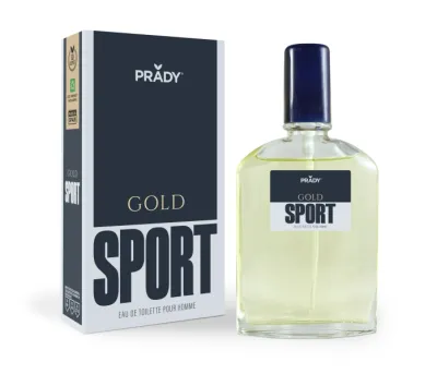 Prady Colonia de Hombre Gold Sport 90 ml Spray Pulverizador