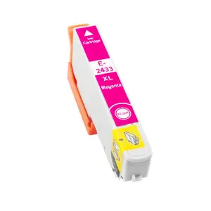 Epson T2433/T2423 (24XL) Magenta Cartucho de Tinta Genérico Reemplazo C13T24334012/C13T24234012