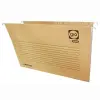Gio Carpeta Colgante Visor Superior Cristal Kraft Bicolor Cartulina Folio - 25 Unidades