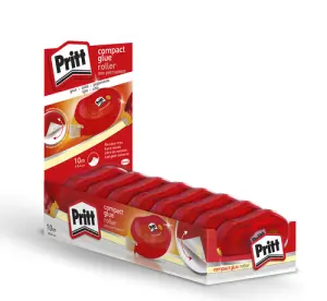 Pritt Roller Adhesivo No Permanente 8,4X10 Expositor 8 Unidades