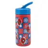 Safta Spider-Man Attack Botella 410ml PVC Sin BPA Rojo y Azul 7.4x17.8x6.4cm