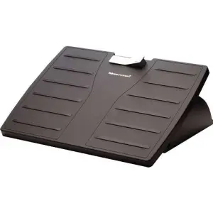Fellowes Reposapies Ajustable con Microban - 3 Alturas - 444x333mm - Inclinación 30°