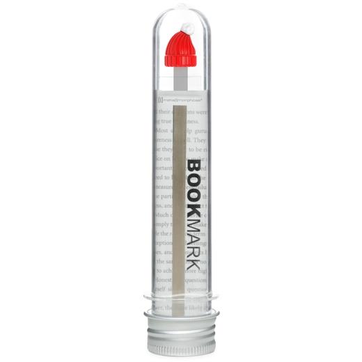 Metalmorphose Marcalibros Metálico 3D Gorro Rojo