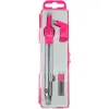 Milan Compás Universal Con Pata Articulada, Adaptador Y 2 Minas Serie Acid Rosa