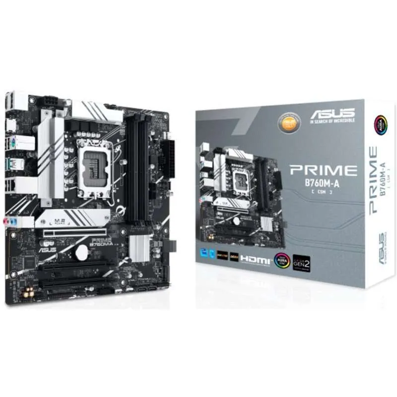 ASUS PRIME B760M-A-CSM Placa Base mATX DDR5 Socket 1700