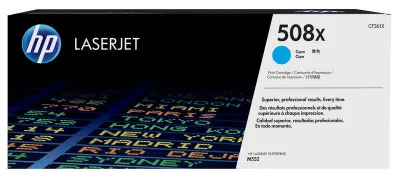 HP LaserJet M553 Toner 508X Cian Alta Calidad