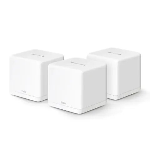 Mercusys Halo H60X Wi-Fi 6 Doble Banda 2,4 GHz / 5 GHz Color Blanco