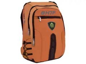 Keep Out BK7 Mochila Gaming Naranja para Portátiles 15,6" con Múltiples Bolsillos