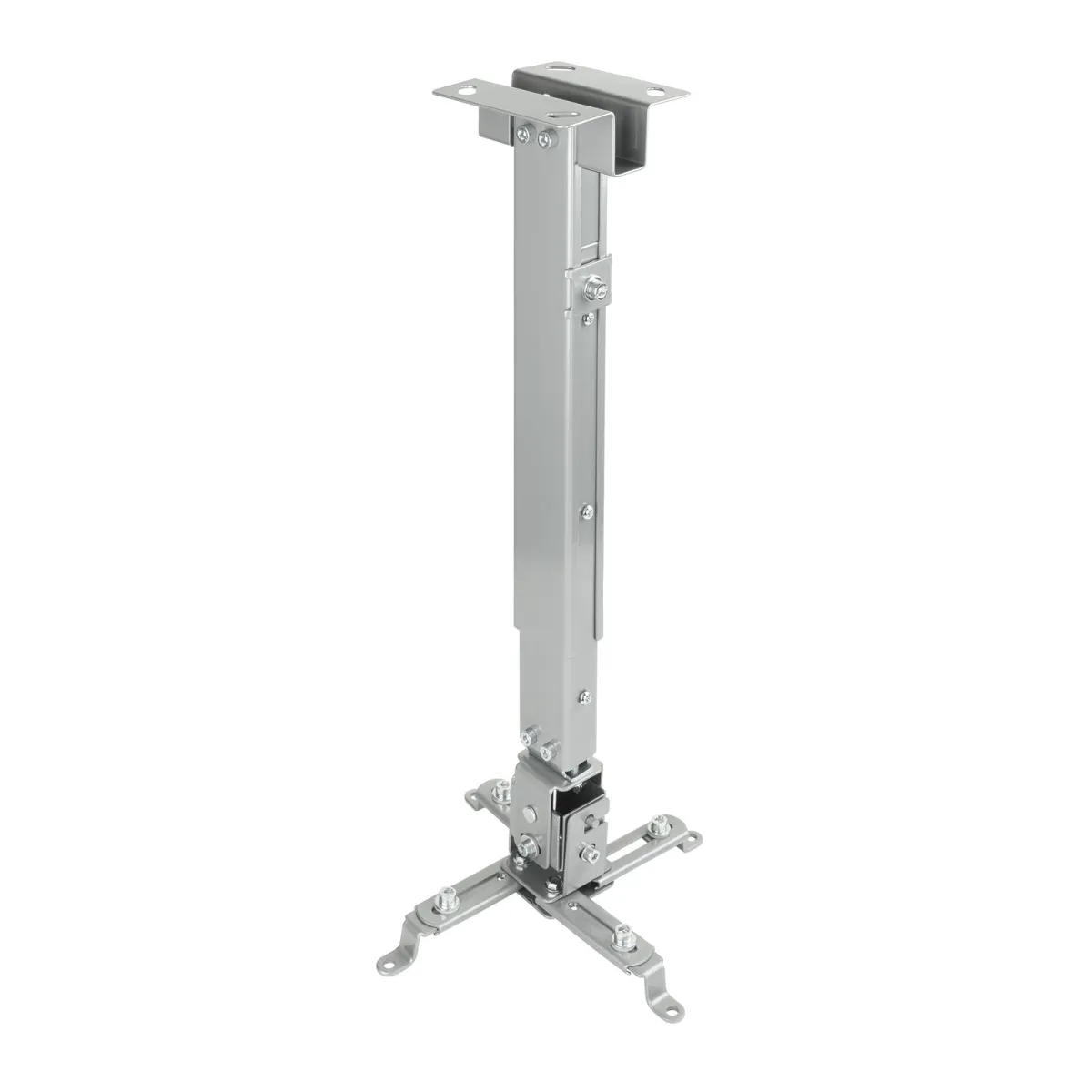 Tooq Soporte Universal de Techo para Proyector Inclinable y Giratorio 20Kg Plata