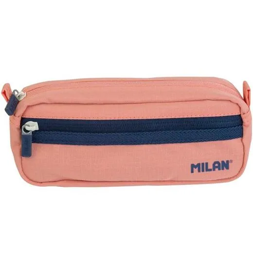 Milan Portatodo Rectangular 2 Cremalleras Serie 1918 Rosa