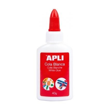 Apli Cola Blanca Líquida Bote Con Aplicador 40Gr