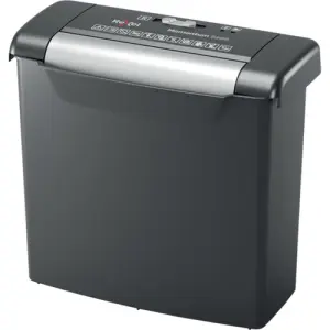 Rexel Destructora Manual Momentun S206 Corte A Tiras 6mm Hasta 6H Negro