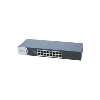 Hikvision DS-3E0516R-O Switch 16 Puertos Gigabit Ethernet PoE
