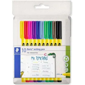 Staedtler Noris Writing Pen 307 Punta Fina Estuche 10 Unidades Surtidos