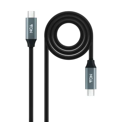 Nanocable Cable Usb 3.2 Gen2X2 100W 4K/60Hz Usb-C M/M - Longitud 3M - Color Negro