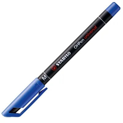 Stabilo Marcador Permanente Ohpen Universal M Punta Media 1.0Mm Azul