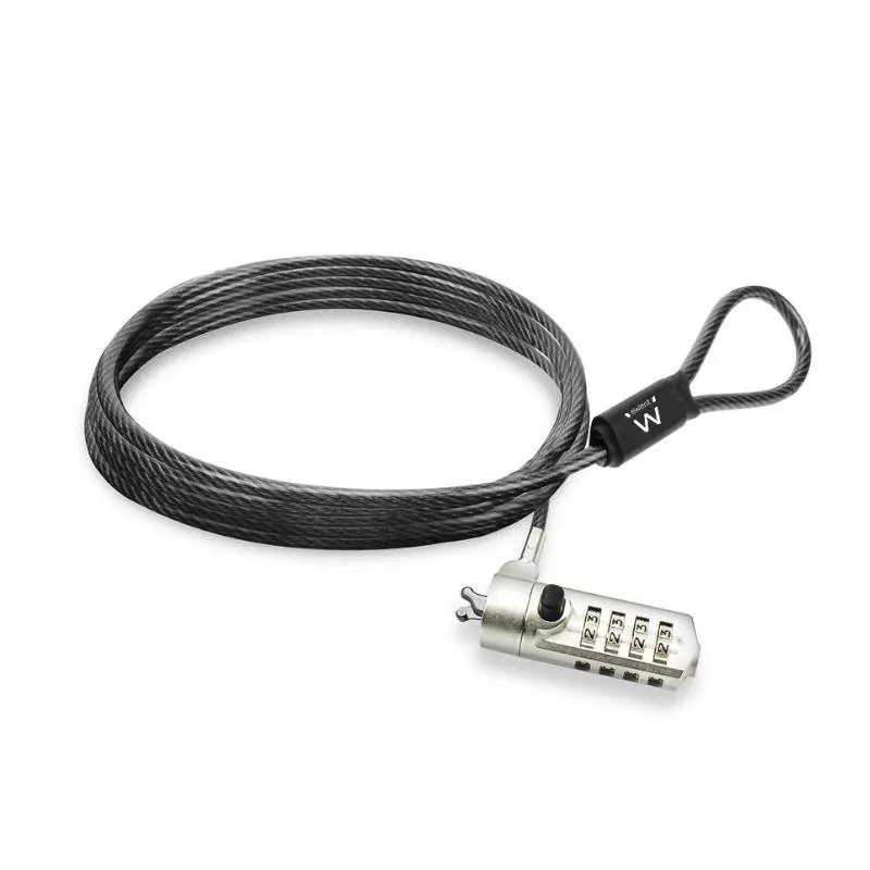 Ewent Candado Para Portátil Con Combinación Wedge