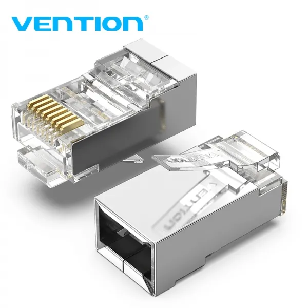 Vention Pack De 10 Conectores De Red Ftp Rj45 Cat.6