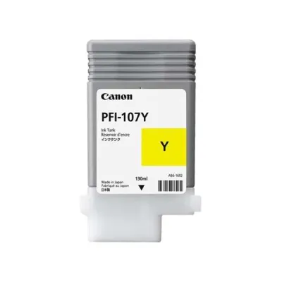 Canon PFI107 Amarillo Cartucho de Tinta Original PFI107Y/6708B001