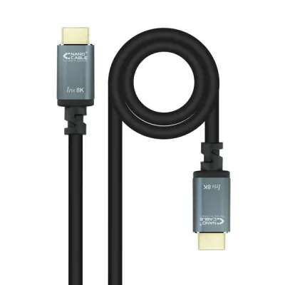Nanocable Cable HDMI 2.1 Macho a HDMI 2.1 Macho 2m - Color Negro