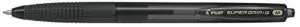 Pilot Bolígrafo Retráctil SuperGrip G 1.0mm Punta Redonda Tinta de Aceite Color Negro