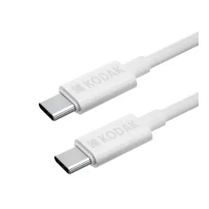 KODAK Cable USB-C a USB-C 1M para Conectividad y Transferencia de Datos