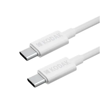 KODAK Cable USB-C a USB-C 1M para Conectividad y Transferencia de Datos