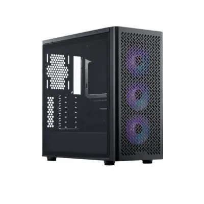 Cooler Master Elite 502 E-ATX Tower Case - 3x120mm RGB Fans - Side Window - USB-C