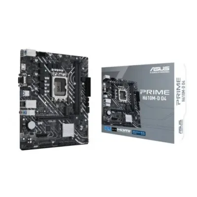 Asus Prime H610M-D D4 Placa Base Intel 1700, 2x DDR4, HDMI, M.2, PCIe 3.0, MicroATX