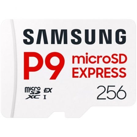 Samsung P9 Tarjeta Micro Sdxc Express 256Gb Uhs-I V30 A1 800Mbs