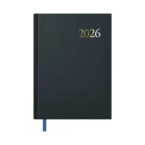 Dohe Agenda Anual Segovia 14x20cm DP Negro 2026